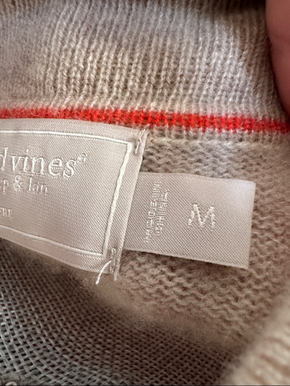 Vineyard Vines Cashmere Striped Polo Sweater - Picture 3 of 8